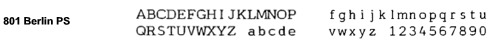 Adler Royal Typewriter Printwheel Berlin Italic 10 12 AR-801